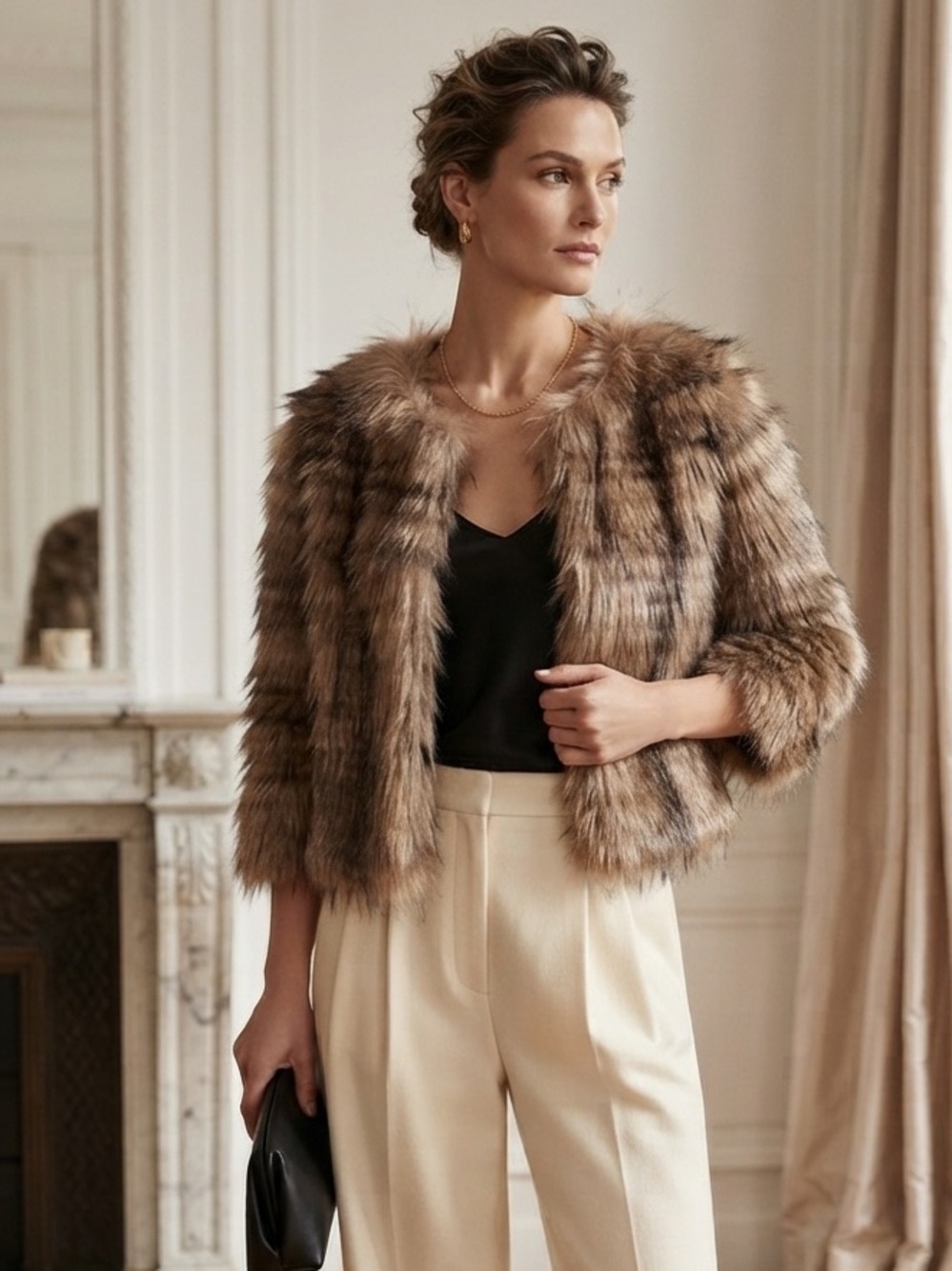 J. Mendel Fur cape